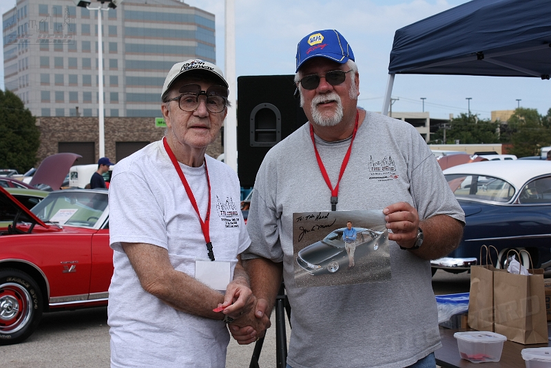 IMG_0709.JPG - Dick Hartop wins the Jon Moss "To The HERD" autographed photo of him and the Impala SS